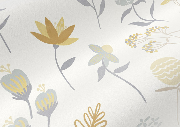 Floral Whimsy, Sunrise - Made to Measure Curtains - Image 4